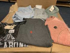 7 X VARIOUS BILLABONG AND RVCA CLOTHING IN VARIOUS SIZES TOTAL RRP £290