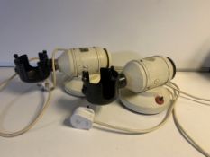 2 X OPTICAL LENSES HEATER