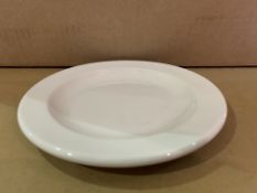 7 X BRAND NEW PACKS OF 12 THE DUDSON GROUP DURALINE 16.2CM PACIFIC WHITE PLATES