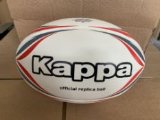 10 X BRAND NEW KAPPA OFFICIAL REPLICA RUGBY BALLS