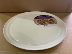 8 X BRAND NEW PACKS OF 6 ARCOROC INTENSITY PIZZA PLATES 32CM RRP £5 EACH