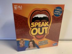 12 X BRAND NEW HASBRO SPEAK OUT GAMES (760/13)