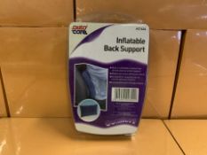 84 X BRAND NEW INFLATABLE BACK SUPPORTS (660/13)