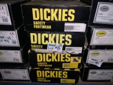 4 x PAIRS OF DICKIES WORKBOOTS TO INCLUDE SIZES: 8, 9 & 10