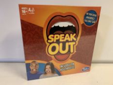 12 X BRAND NEW HASBRO SPEAK OUT GAMES (759/13)