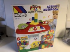 2 X BRAND NEW BOXED MOLTO ACTIVITY MUSHROOMS RRP £50 EACH