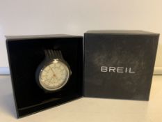 BRAND NEW BRIEL BLACK STRAPPED MENS WATCH BOXED