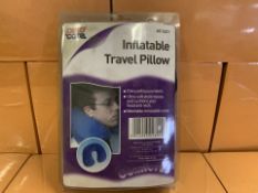72 X BRAND NEW INFLATABLE TRAVEL PILLOWS (681/13)