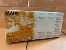 10 X PACKS OF 100 MAPA SOLO 990 PROFESSIONAL GLOVES (646/13)