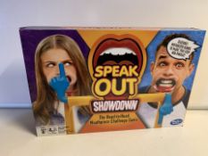 12 X BRAND NEW HASBRO SPEAK OUT SHOWDOWN THE HEAD TO HEAD GAMES (766/13)