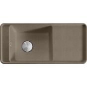 NEW (REF19) 2 x Franke Style Syg611 1b Reversible Inset Kitchen Sink Lunar Grey. RRP £504.89.