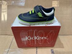 1 X NEW & BOXED KICKERS TOVNI BOLT PUMPS SIZE INFANT 9