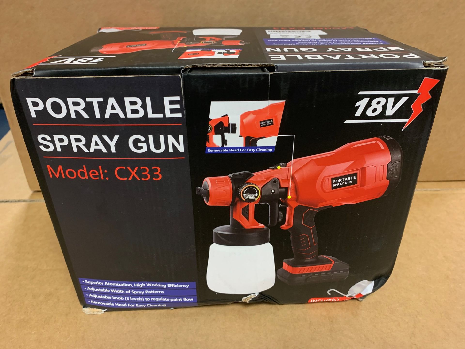 1 X NEW & BOXED PORTABLE SPRAY GUN