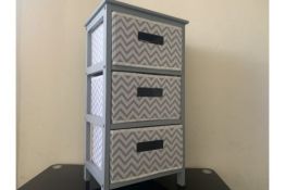 NEW BOXED BATHROOM CHEST OF DRAWERS SETS. RRP £39