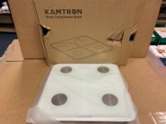 1 X NEW & BOXED KAMTRON BODY COMPOSITION SCALE