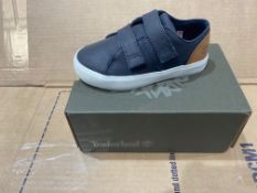 1 X NEW & BOXED TIMBERLAND NEWPORT BAY TRAINERS SIZE INFANT 7.5