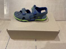 1 X NEW & BOXED TIMBERLAND SANDALS FK151308 SIZE JUNIOR 2.5