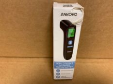 1 X NEW & BOXED ANKOVO NON-CONTACT INFRARED THERMOMETER