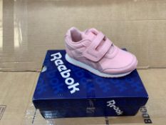 1 X NEW & BOXED REEBOK ROYAL CLJOG SIZE INFANT 9