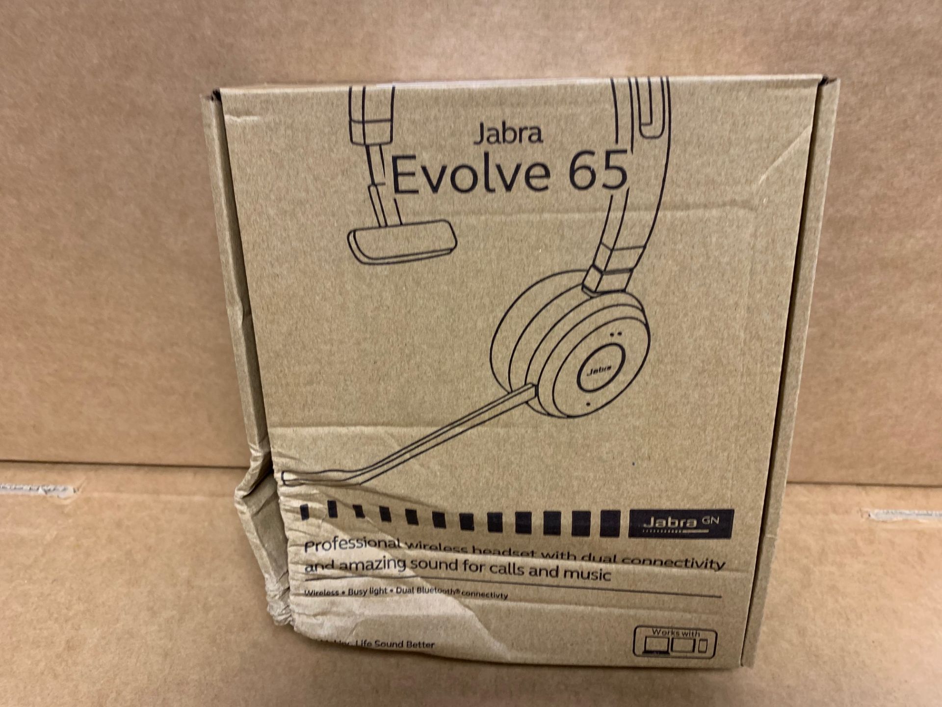 1 X NEW & BOXED JABRA EVOLVE 65