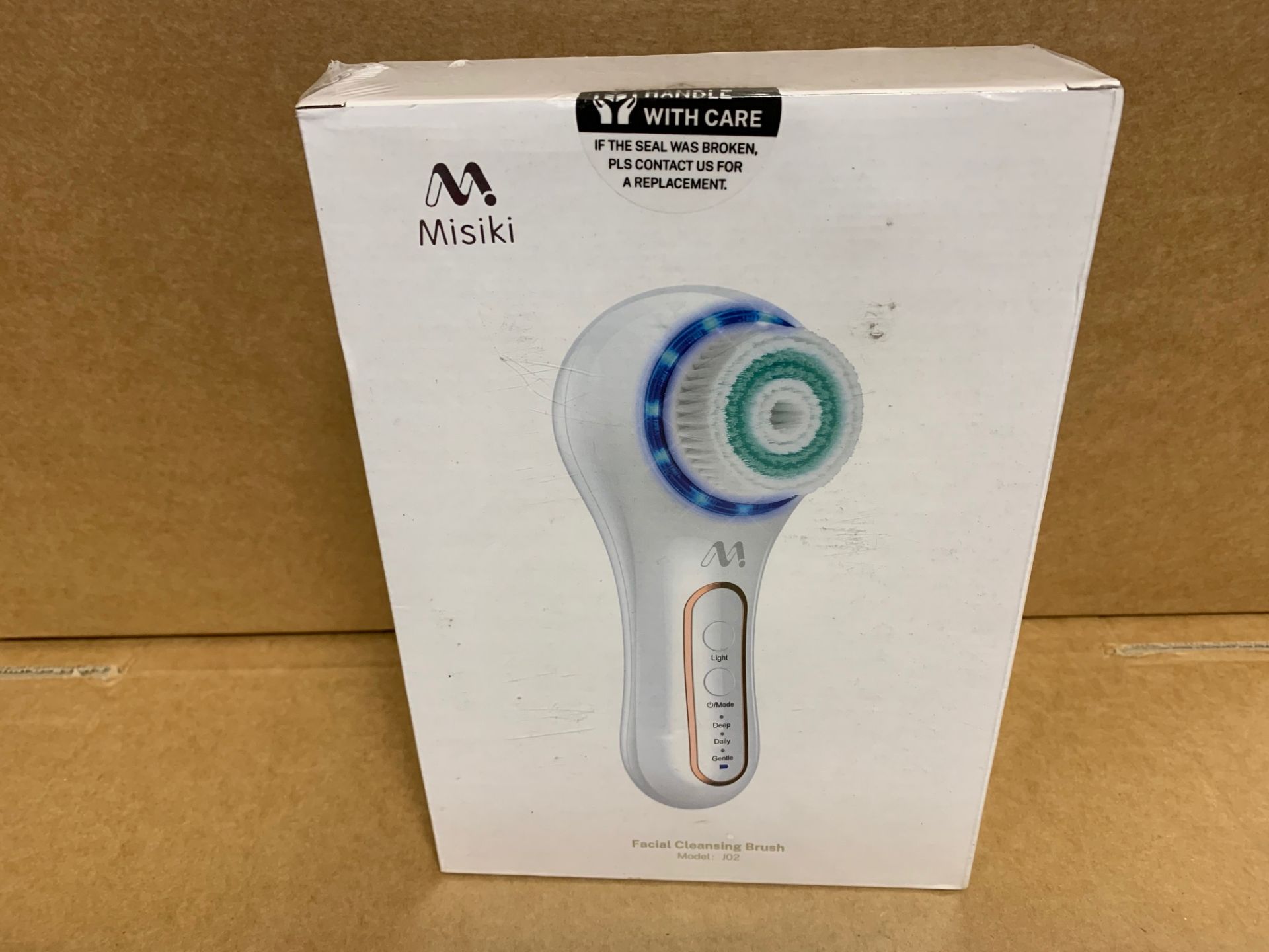 1 X NEW & BOXED FACIAL CLEANSING BRUSH MISIKI