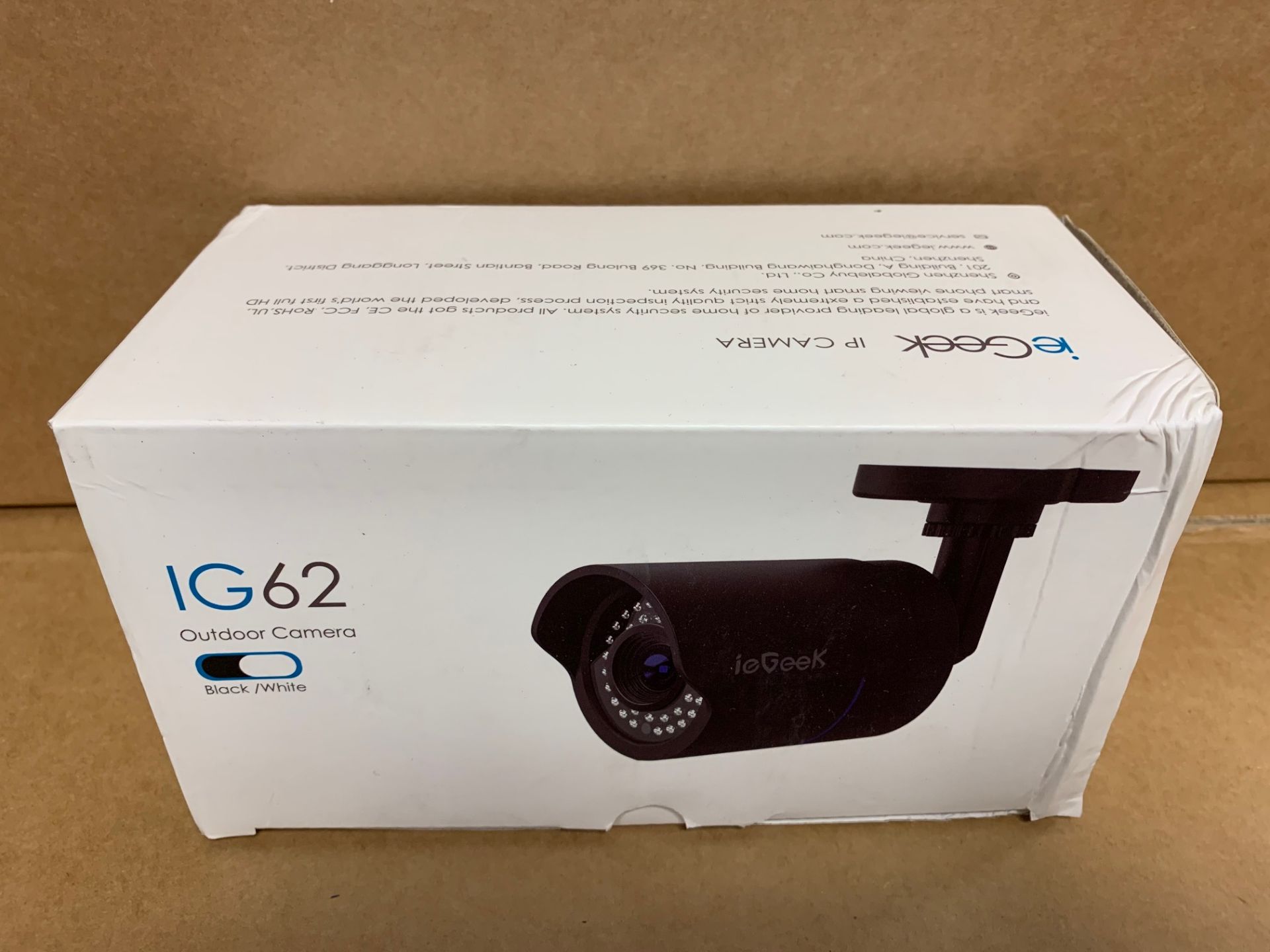 1 X NEW & BOXED IG62 OUTDOOR CAMERA
