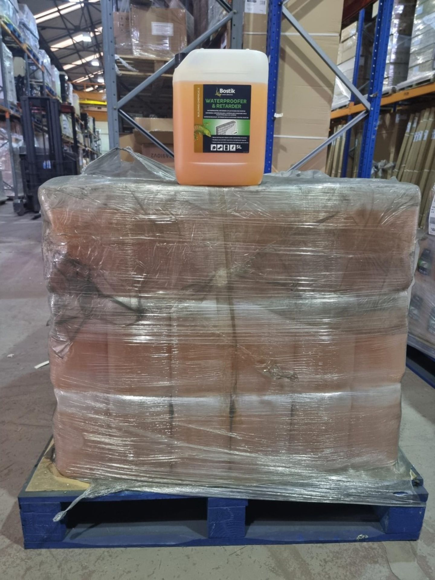 PALLET TO CONTAIN 108 x 5L TUBS OF BOSTIK WATERPROOFER & RETARDER. RRP £22 PER TUB - Image 2 of 2