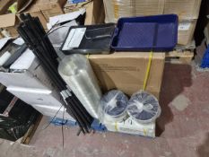 (E145) PALLET TO CONTAIN A VERY LARGE QTY OF ASSORTED ITEMS TO INCLUDE: PAINT ROLLER TRAY SETS