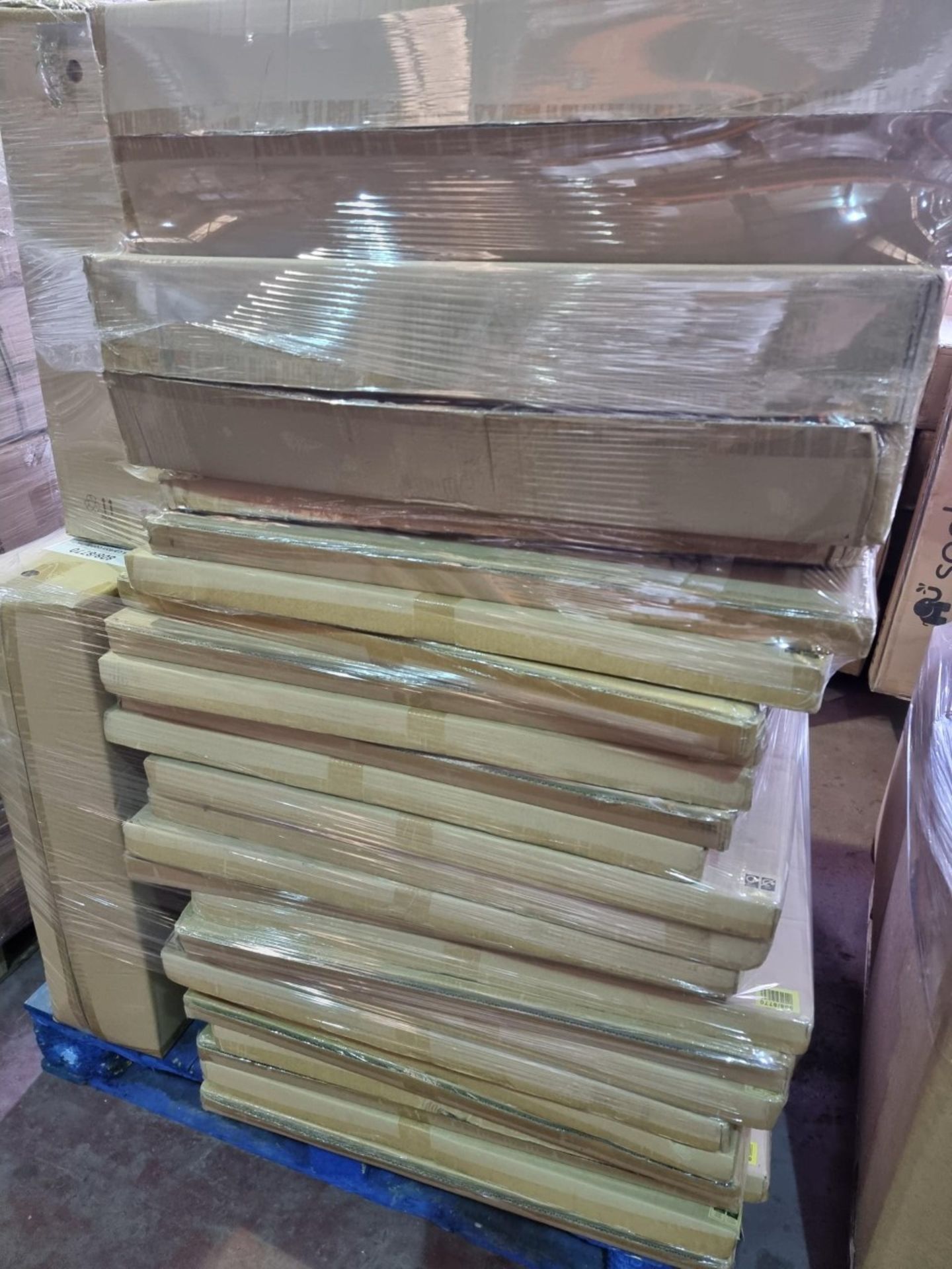 (A5) PALLET TO CONTAIN A LARGE QUANTITY OF VARIOUS ITEMS TO INCLUDE: ARHOUSE CANVASES, ARTHOUSE