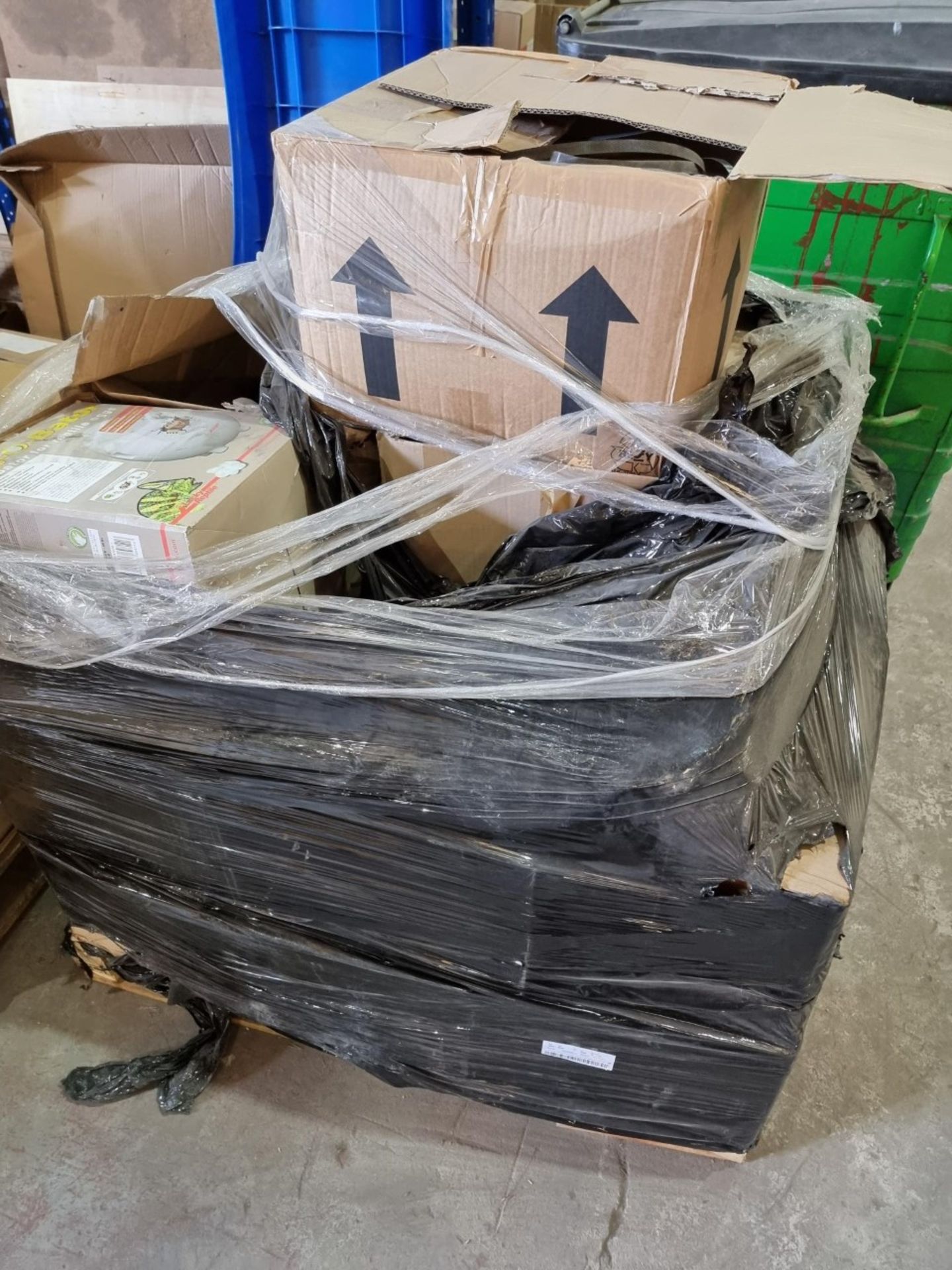 (E110) PALLET TO CONTAIN A QTY OF CUSTOMER RETURNED GOODS TO INCLUDE: STEAM CLEANERS ETC. ORIGINAL