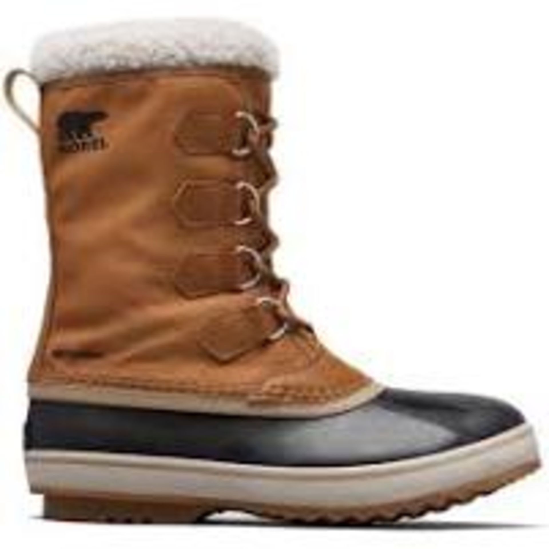 (44) BOX LOT TO INCLUDE 2 ITEMS: 1X Sorel 1964 Pac Nylon Mens Waterproof Boots[Colour:Nutmeg/