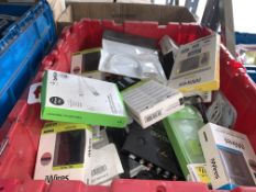 100 PIECE MIXED LOT INCLUDING IWIRES DISPLAYPORT ADAPTERS, BELKIN LIGHTNING CABLES, GRIFFIN EXTRA