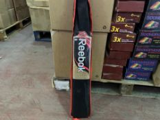 BRAND NEW REEBOK PROFESSIONAL CRICKET BAT WITH CARRY CASE RRP £100