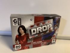 72 X BRAND NEW MILLION POUND DROP CARD GAMES IN 2 BOXES
