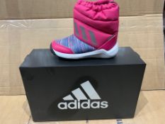 3 X NEW & BOXED ADIDAS RAPIDA SNOW BOOTS DE408 SIZE INFANT 9