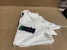 (NO VAT) 5 X BRAND NEW WHITE TOMMY HILLFIGER T SHIRTS SIZE 12 YEARS