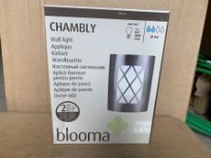 6 X BRAND NEW BLOOMA CHAMBLY WALL LIGHTS