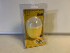 96 X BRAND NEW ZAP CHEF CRACKING EGGS MICROWAVE EGG COOKERS