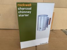 5 X BRAND NEW ROCKWELL CHARCOAL CHIMNEY STARTERS