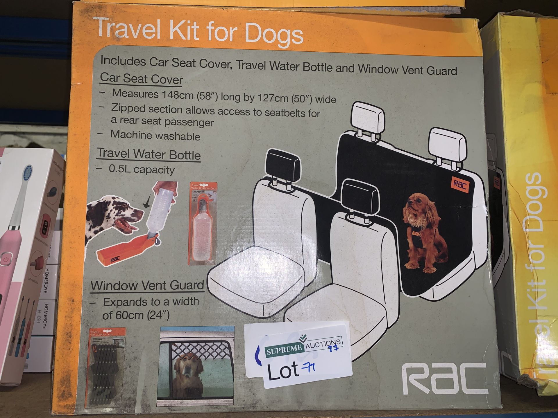 6 X TRAVEL KITS FOR DOGS
