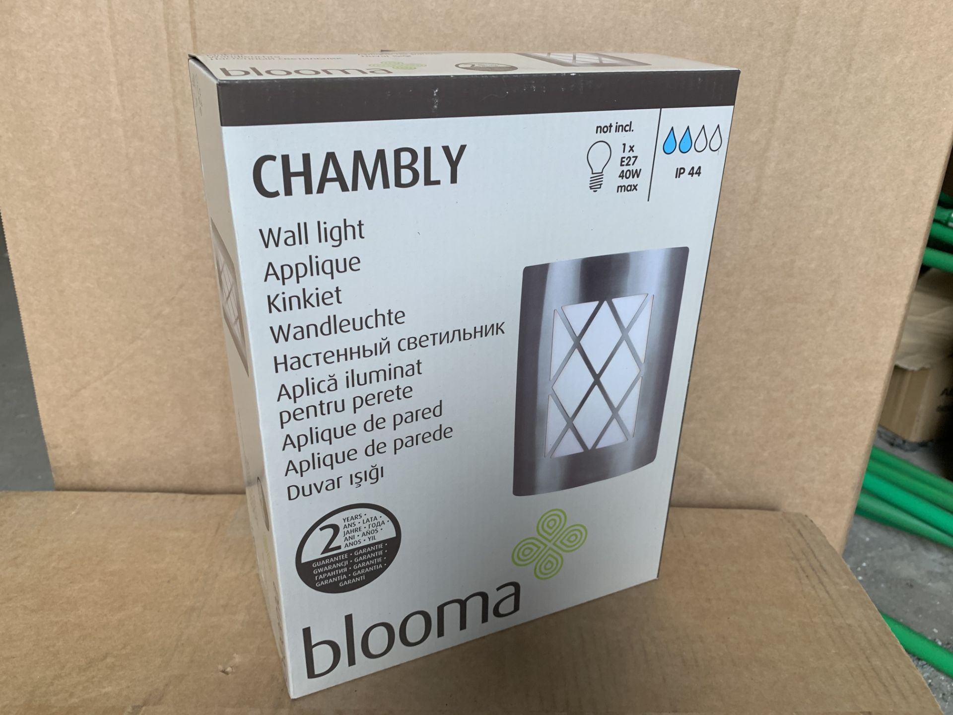 10 X BRAND NEW BLOOMA CHAMBLY WALL LIGHTS