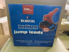 10 X BRAND NEW BLUECOL INTELLIGENT JUMP LEADS 200 AMP 2.5M