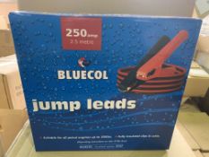 9 X BRAND NEW BLUECOL 250AMP 2.5M JUMP LEADS