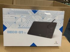 3 X BRAND NEW XP-PEN DECO01 V2 GRAPHICS DRAWING TABLETS