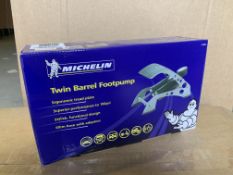 6 X BRAND NEW MICHELIN TWIN BARREL FOOTPUMPS