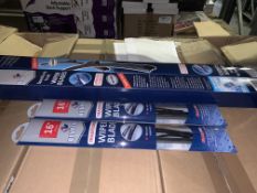 60 X VARIOUS BRAND NEW BLUECOL WIPER BLADES