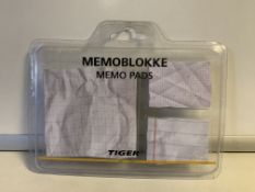 180 PACKS OF BRAND NEW MEMOBLOKKE MEMO PADS IN 3 BOXES