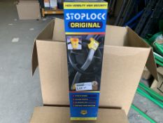 BRAND NEW STOPLOCK ORIGINAL STEERING WHEEL LOCK