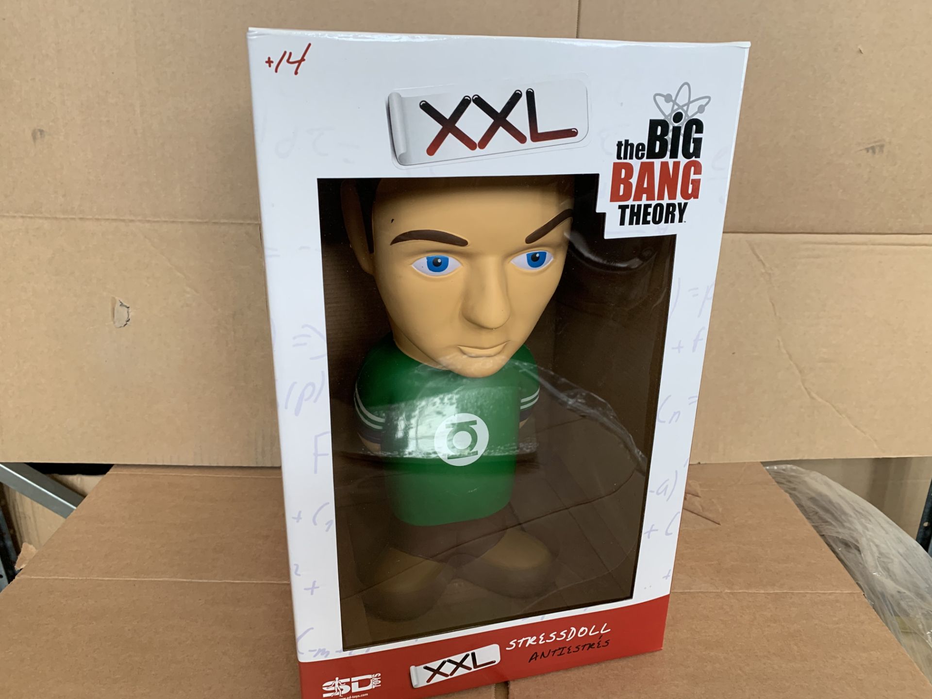 6 X BRAND NEW BOXED THE BIG BANG THEORY 40CM XXL SHELDON ANTISTRESS DOLLS