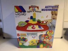 6 X BRAND NEW BOXED MOLTO ACTIVITY MUSHROOMS RRP £49.99 EACH